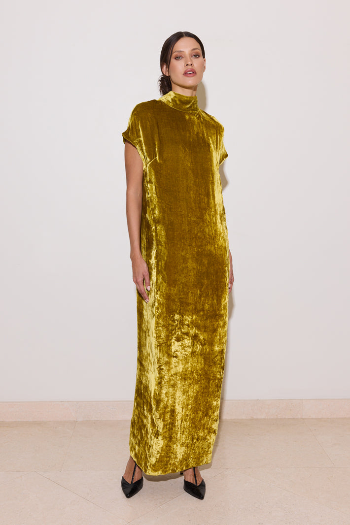 Adora Dress Yellow  noorahefzi