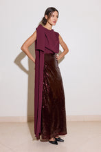 Load image into Gallery viewer, Fauna Dress with Skirt Maroon