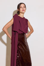 Load image into Gallery viewer, Fauna Dress with Skirt Maroon