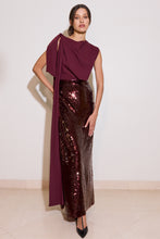 Load image into Gallery viewer, Fauna Dress with Skirt Maroon