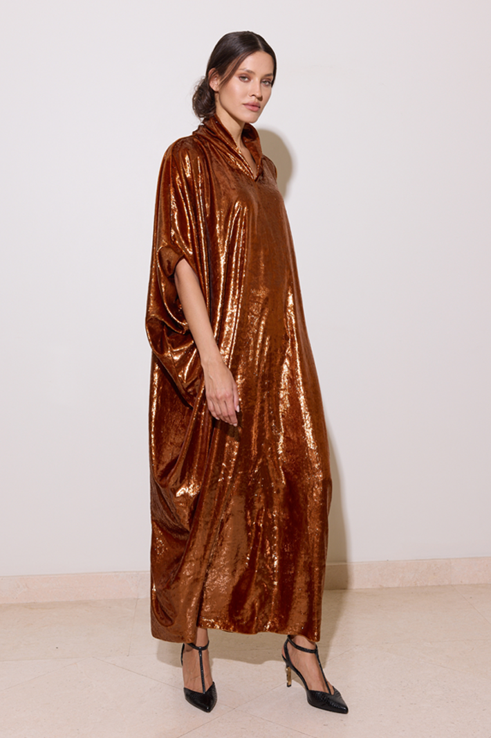 Livia Dress Honey – noorahefzi