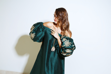 Load image into Gallery viewer, The Signature Palm Tree Dress - Off-Shoulder
